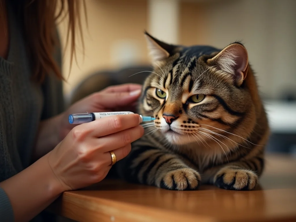 Diabète sucré chat