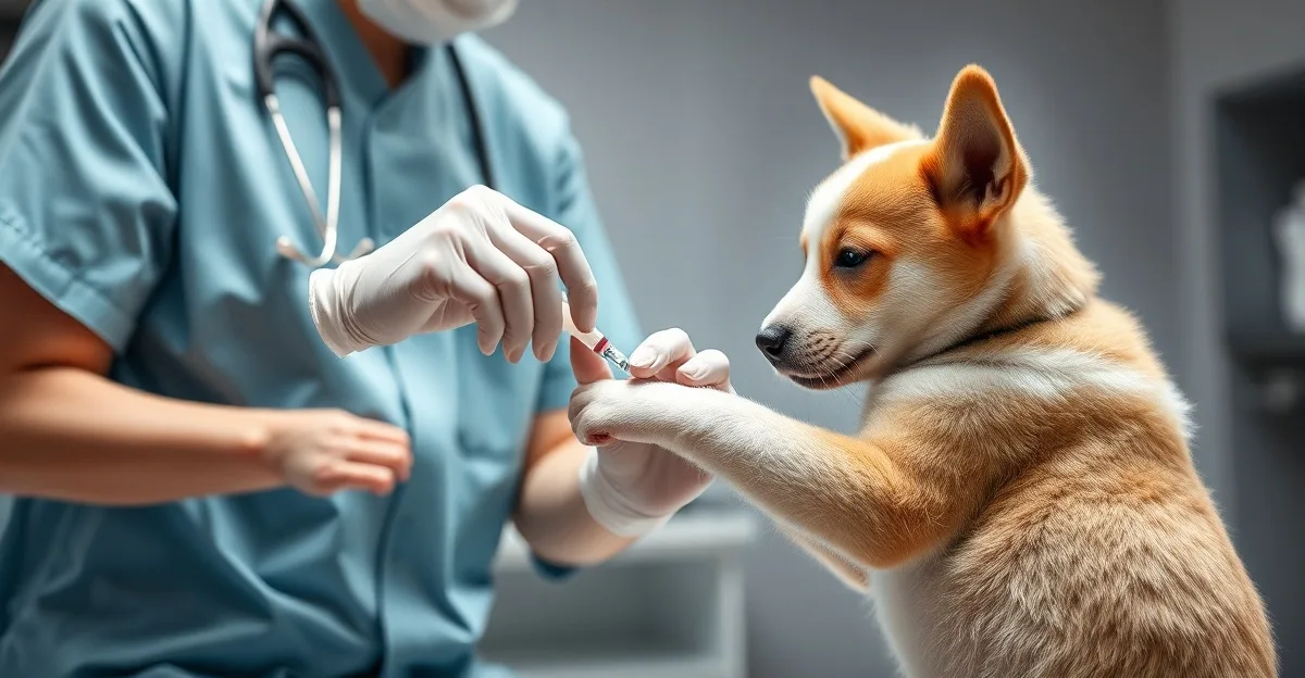 Calendrier de vaccination du chien à Tours